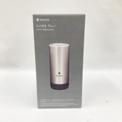 〇〇 snowpeak スノーピーク 保温ランチジャー トバチ3 グレー TW-271-GY 未使用品 Sランク