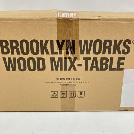  BROOKLYN WORKS ブルックリンワークス WOOD MIX TABLE ウッドミックステーブル 2セット アウトドアテーブル 1022-021-300-062 未使用品