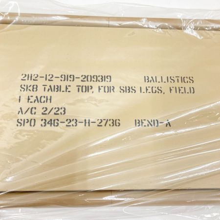  BALLISTICS バリスティクス SBS テーブルトップ SK8 コヨーテ×コヨーテ BAA-2309 未使用品