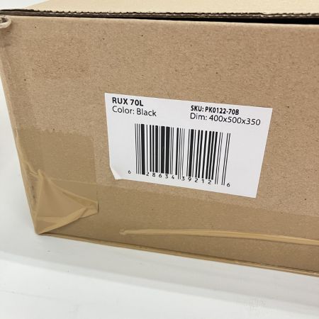  RUX ラックス RUX ボックス 70L black 未開封品