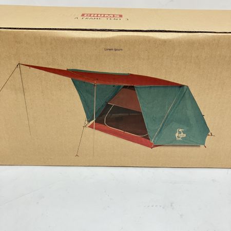  CHUMS チャムス エーフレームテント3 A-Frame Tent TEAL/RED CH62-1789 未開封品 