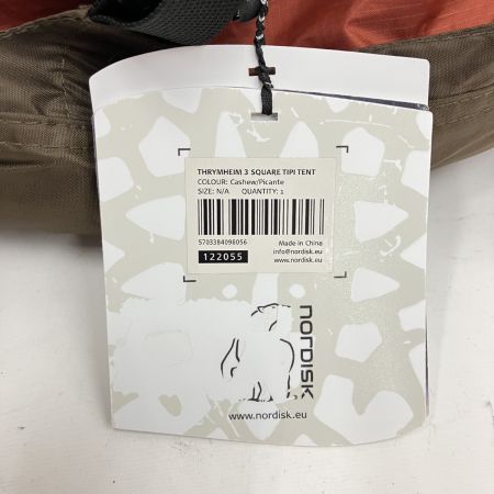  Nordisk ノルディスク Thrymheim 3 PU スリムヘイム テント 122055 未使用品