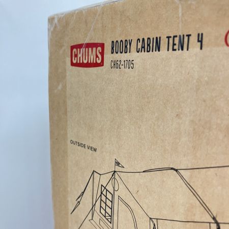  CHUMS チャムス ブービーキャビンテント 4 テント CH62-1705 未開封品 