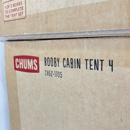  CHUMS チャムス ブービーキャビンテント 4 テント CH62-1705 未開封品 