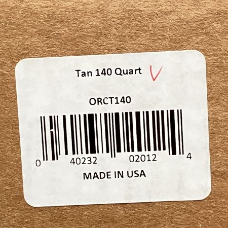  ORCA Coolers オルカ クーラーズ 140 クーラーボックス 約132L ORCT140 Tan 未使用品