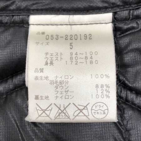  PEARLY GATES パーリーゲイツ メンズ ダウンジャケット サイズL 053-220192 ブラック