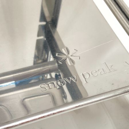  snowpeak スノーピーク 焚き火台  焚火台SR 展示品 ST-021