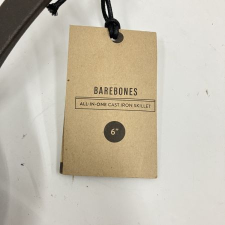  BAREBONES ベアボーンズリビング アイアン スキレット 6インチ CKW-315 未使用品