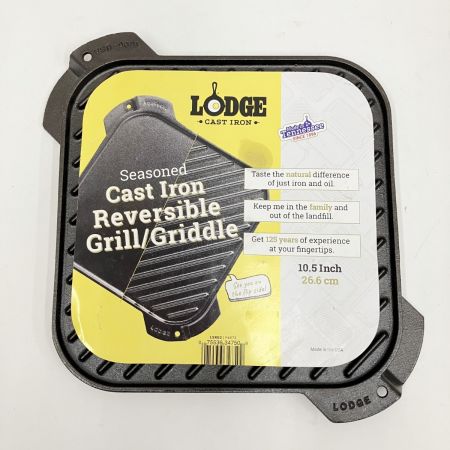  LODGE シングルバーナーグリドル アウトドア BBQ用品 グリルパン LSRG3 未使用品