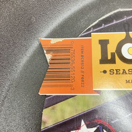  LODGE シーズンスチール スキレット 12インチ アウトドア BBQ用品 CRS12 未使用品