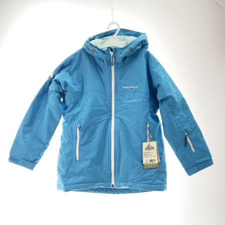  mont･bell モンベル キッズ パウダーステップ ジャケット サイズ140cm #1102444 ライトシアン