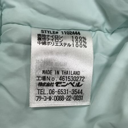  mont･bell モンベル キッズ パウダーステップ ジャケット サイズ140cm #1102444 ライトシアン