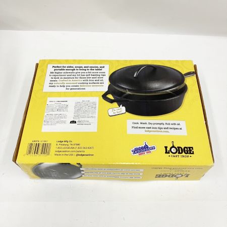  LODGE ディープスキレット BBQ用品 スキレット L8CF3 未開封品 