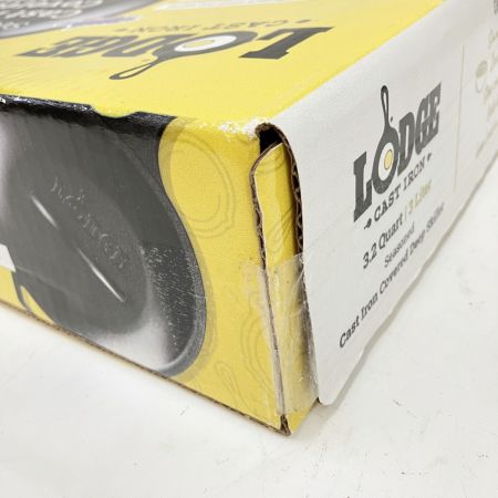  LODGE ディープスキレット BBQ用品 スキレット L8CF3 未開封品 