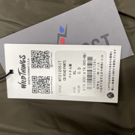  WILD THINGS ワイルドシングス スポーツウエア メンズ クライムブースト 全天候型 ロードパンツ O.D サイズXL WT21205IT カーキ