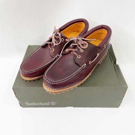  Timberland ティンバーランド デッキシューズ AUTHENTICS 3EYE CLASSIC LUG サイズ29cm TB050009648 バーガンディー