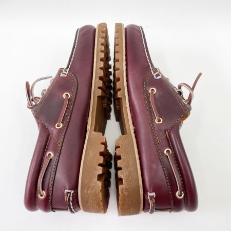  Timberland ティンバーランド デッキシューズ AUTHENTICS 3EYE CLASSIC LUG サイズ29cm TB050009648 バーガンディー