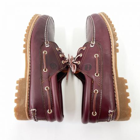  Timberland ティンバーランド デッキシューズ AUTHENTICS 3EYE CLASSIC LUG サイズ29cm TB050009648 バーガンディー