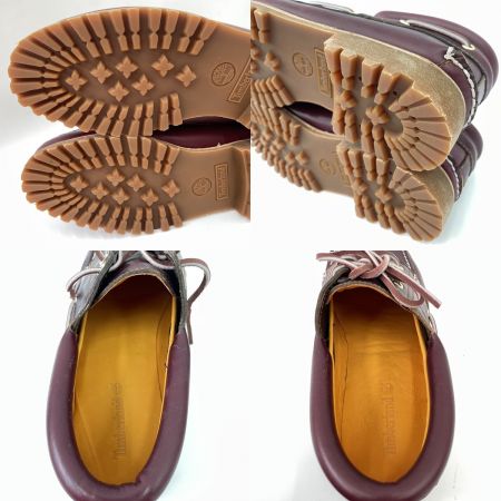  Timberland ティンバーランド デッキシューズ AUTHENTICS 3EYE CLASSIC LUG サイズ29cm TB050009648 バーガンディー