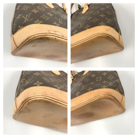  LOUIS VUITTON ルイヴィトン モノグラム アルマ ハンドバッグ M51130 ブラウン