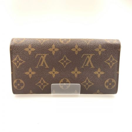  LOUIS VUITTON ルイヴィトン モノグラム ポルトフォイユ サラ 二つ折り長財布  M61734 ブラウン 