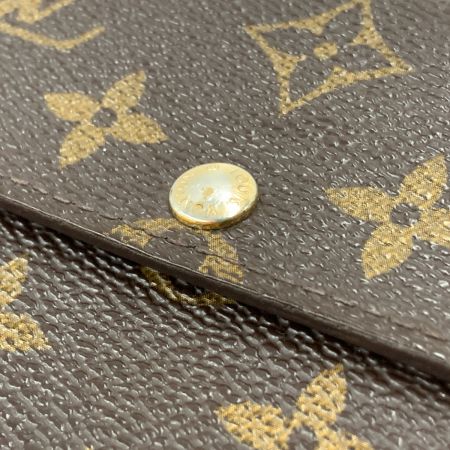  LOUIS VUITTON ルイヴィトン モノグラム ポルトフォイユ サラ 二つ折り長財布  M61734 ブラウン 