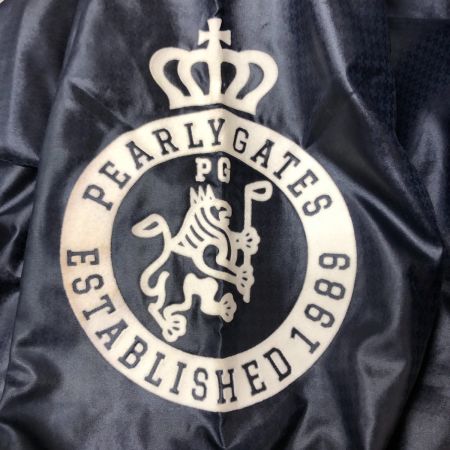  PEARLY GATES パーリーゲイツ ゴルフウエア レディース ジップアップブルゾン サイズ0 055-220056 ネイビー