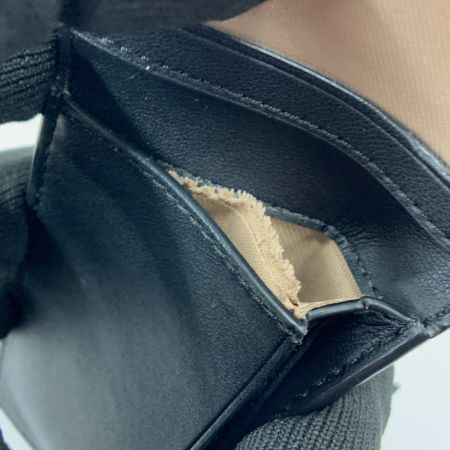  COACH コーチ シグネチャー二つ折り財布 カードケース付き CP219 ブラック x ホワイト