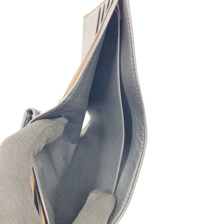  COACH コーチ シグネチャー二つ折り財布 カードケース付き CP219 ブラック x ホワイト