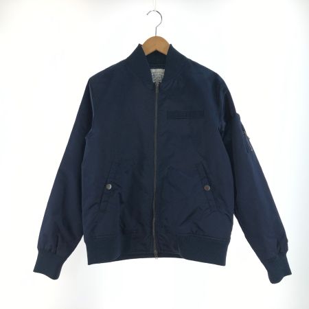  NANO UNIVERSE ナノユニバース メンズ MA-1ジャケット サイズM ネイビー