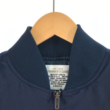  NANO UNIVERSE ナノユニバース メンズ MA-1ジャケット サイズM ネイビー