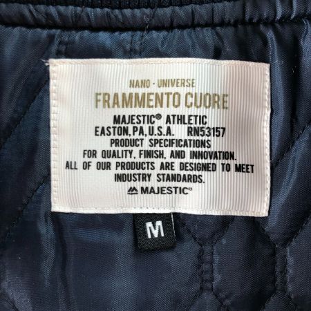  NANO UNIVERSE ナノユニバース メンズ MA-1ジャケット サイズM ネイビー