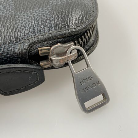  LOUIS VUITTON ルイヴィトン ダミエ コバルト アトール トラベルケース マルチケース N63222 ブラック 