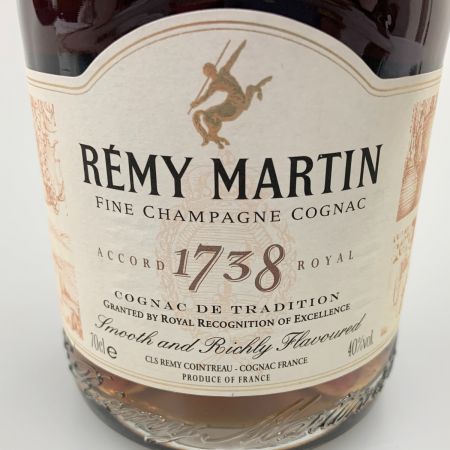  REMY MARTIN レミーマルタン 1738 アコード ロイヤル 700ml 40% 未開栓