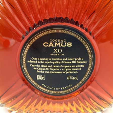  CAMUS カミュ XO スペリオール 700ml 40％ コニャック 未開栓