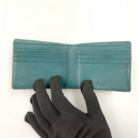  BOOSTERS 二つ折り財布 モスグリーン