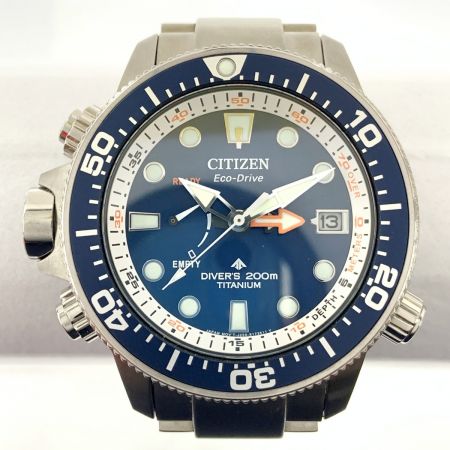  CITIZEN シチズン プロマスター アクアランド ダイバー エコドライブ 腕時計 J250-S126207 ブルー