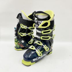 〇〇 SCARPA スカルパ FREEDOM SL スキーブーツ ソールサイズ307mm SIZE 26.5cm 紺×黄 Cランク