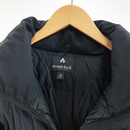  mont･bell モンベル メンズ ダウンジャケット パーマフロスト ダウンパーカ サイズM 1101574 ブラック×レッド