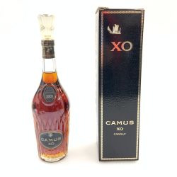 〇〇 CAMUS カミュ XO ロングネック クリアボトル コニャック ブランデー 700ml Nランク 未開栓