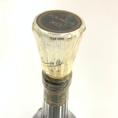  CAMUS カミュ XO ロングネック クリアボトル コニャック ブランデー 700ml 未開栓