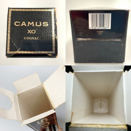  CAMUS カミュ XO ロングネック クリアボトル コニャック ブランデー 700ml 未開栓