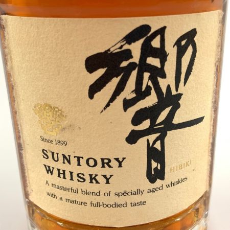 【北海道内限定発送】 HIBIKI サントリーヒビキ 響 ノンエイジ 金キャップ ゴールドラべル 国産ウィスキー 未開栓