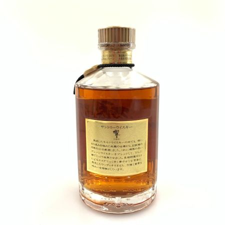 【北海道内限定発送】 HIBIKI サントリーヒビキ 響 ノンエイジ 金キャップ ゴールドラべル 国産ウィスキー 未開栓
