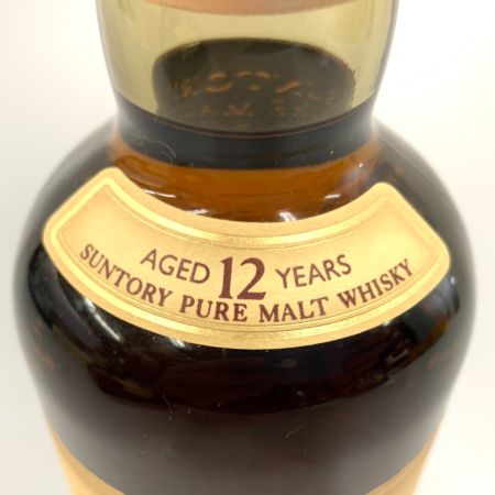 【北海道内限定発送】 YAMAZAKI 山崎/サントリー 山崎 12年 ピュアモルト 華 750ml 国産ウイスキー 未開栓