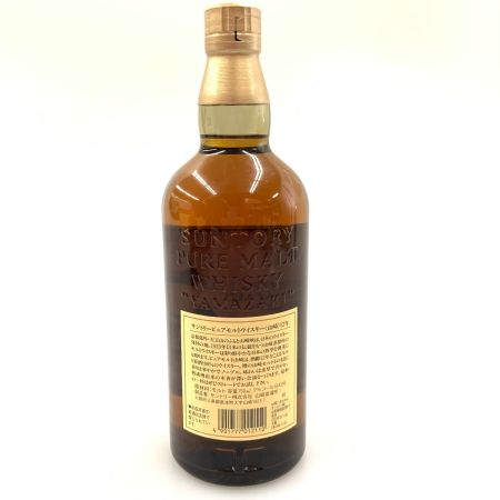 【北海道内限定発送】 YAMAZAKI 山崎/サントリー 山崎 12年 ピュアモルト 華 750ml 国産ウイスキー 未開栓