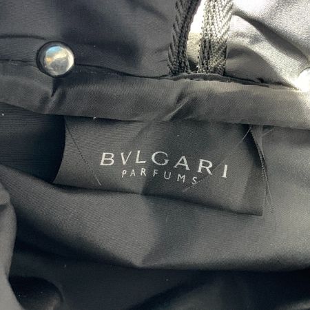  BVLGARI ブルガリ 化粧ポーチ メイクポーチ 小物入れ  グレー