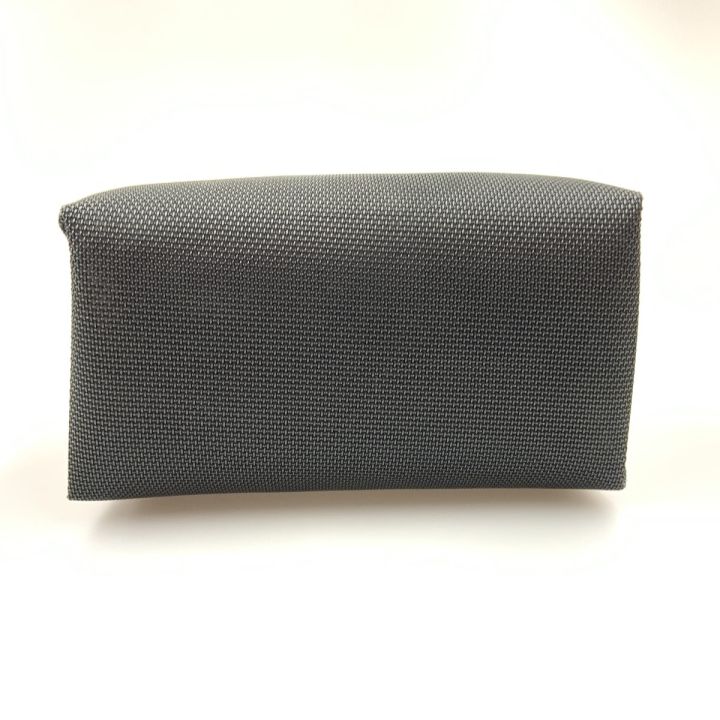 BVLGARI ブルガリ 化粧ポーチ メイクポーチ 小物入れ グレー - 中古