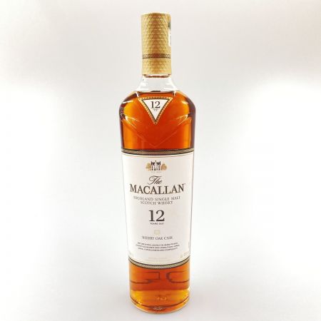  The MACALLAN マッカラン 12年 シェリーオークカスク スコッチ ウィスキー 未開栓