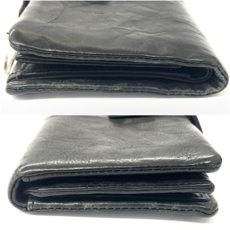  DIESEL ディーゼル 二つ折り 長財布 ブラック